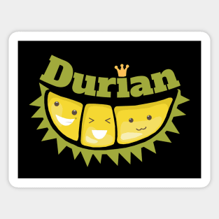 Cute Durian King of Tropical Fruits Sticker